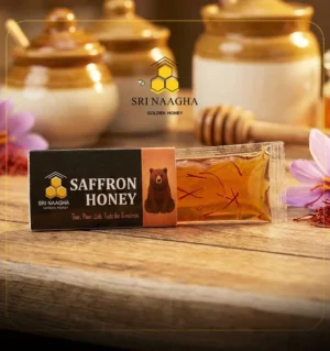 Saffron Honey Sachets (40 × 5gms)