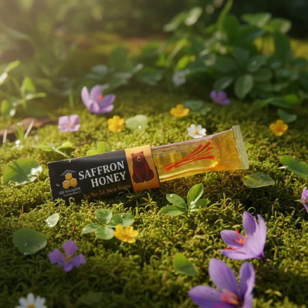 Saffron Honey Sachets (40 × 5gms) - Image 5