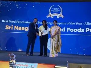 Sri Naagha Honey Honored with MSME National Award